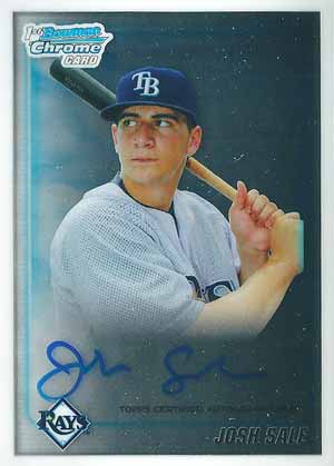 ジョシュ・セール MLBカード Josh Sale 2010 Bowman Chrome Draft Prospect Autographs