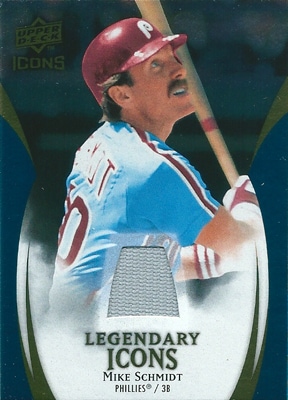 マイク・シュミット MLBカード Mike Schmidt 2009 Upper Deck Icons