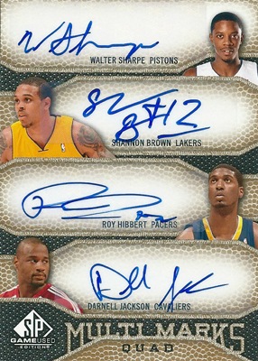 ウォルター・シャープ / シャノン・ブラウン / ロイ・ヒバート