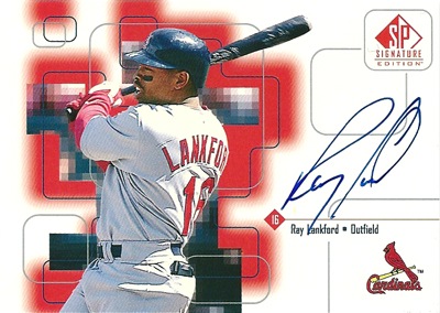レイ・ランクフォード MLBカード Ray Lankford 1999 SP Signature