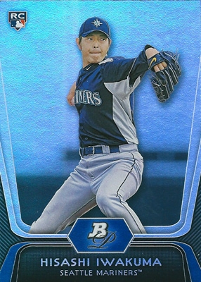岩隈久志 MLBカード 2012 Bowman Platinum Rookie Card No.81