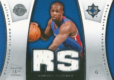 ロドニー・スタッキー NBAカード Rodney Stuckey 07/08 Ultimate Collection Materials Rookies