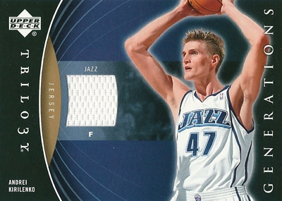 アンドレイ・キリレンコ NBAカード Andrei Kirilenko 06/07 UD Trilogy 