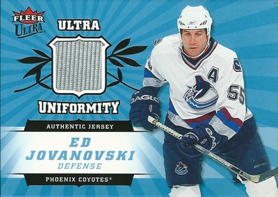 エド・ジョヴァノフスキー NHLカード Ed Jovanovski 2006/07 Fleer Ultra Uniformity