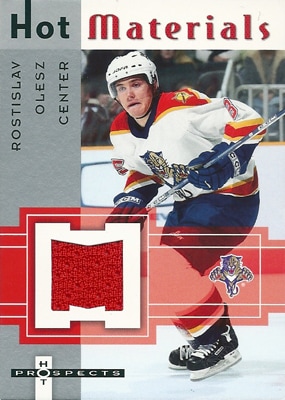 ロスティスラフ・オレシュ NHLカード Rostislav Olesz 2005/06 Hot Prospects Hot Materials