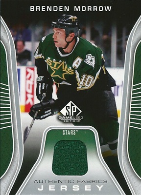 ブレンデン・モロー NHLカード Brenden Morrow 2006/07 SP Game Used Authentic Fabrics