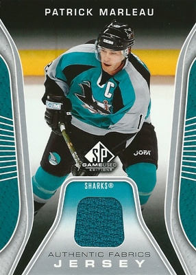 パトリック・マーロー NHLカード Patrick Marleau 2006/07 SP Game Used Authentic Fabrics