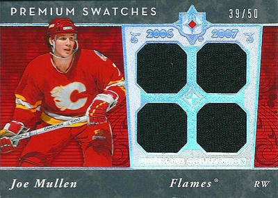 ジョー・マレン NHLカード Joe Mullen 2006/07 UD Ultimate Collection Premium Swatches 39/50