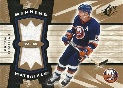 ブライアン・トロティエ NHLカード Bryan Trottier 2006/07 SPx Winning Materials