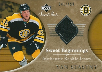 ヤン・スタストニー NHLカード Yan Stastny 2006/07 Sweet Shot Sweet Beginnings 341/499