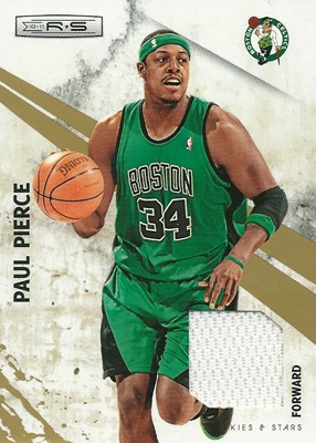 ポール・ピアース NBAカード Paul Pierce 10/11 Panini Rookie and Stars Gold Materials 073/299