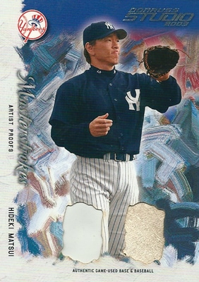 松井秀喜 MLBカード 2003 Studio Masterstrokes Proofs Base Ball 45/50