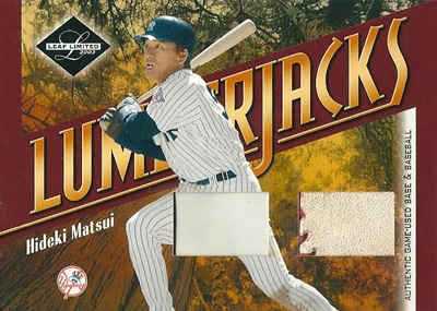松井秀喜 MLBカード 2003 Leaf Limited Lumberjack Base Ball 12/25