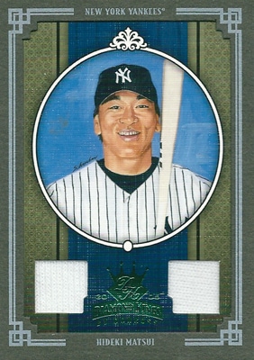 松井秀喜 MLBカード 2005 Diamond Kings Materials 08/25