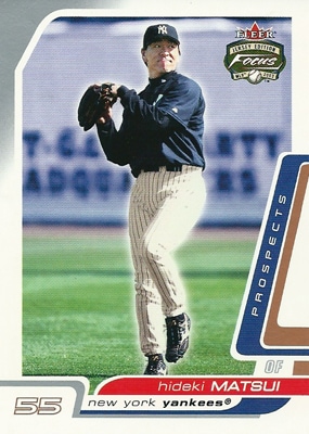 松井秀喜 MLBカード 2003 Fleer Focus Rookie Card