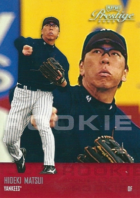 松井秀喜 MLBカード 2003 Playoff Prestige Rookie Card #197