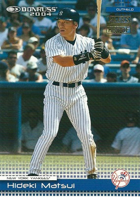 カード　松井秀喜 松井秀喜 MLBカード 2004 Donruss Press Proofs Gold 08/25 ｜カード
