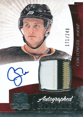 キャム・ファウラー NHLカード Cam Fowler 10/11 The Cup Rookie Patch Autographs 171/249