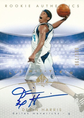 デビン・ハリス NBAカード Devin Harris 04/05 SP Authentic Rookie