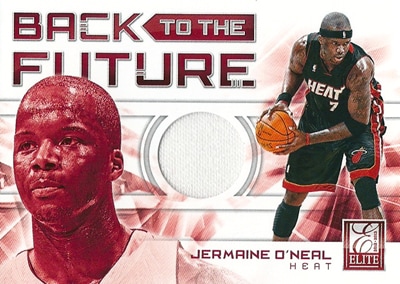 ジャーメイン・オニール NBAカード Jermaine O'Neal 12/13 Panini Elite Back to The Future Materials