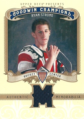 ライアン・ストローム NHLカード Ryan Strome 2012 Upper Deck Goodwin Champions Memorabilia