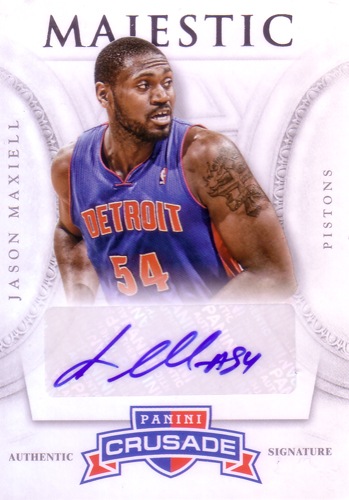 ジェイソン・マキシエル NBAカード Jason Maxiell 2012/13 Panini