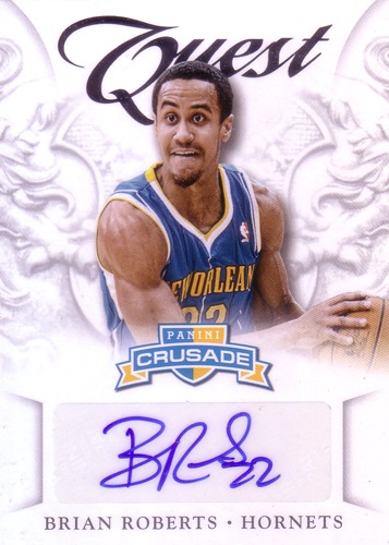 ブライアン・ロバーツ NBAカード Brian Roberts 12/13 Panini Crusade 