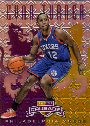 エバン・ターナー NBAカード Evan Turner 12/13 Panini Crusade Purple Prizm 07/49