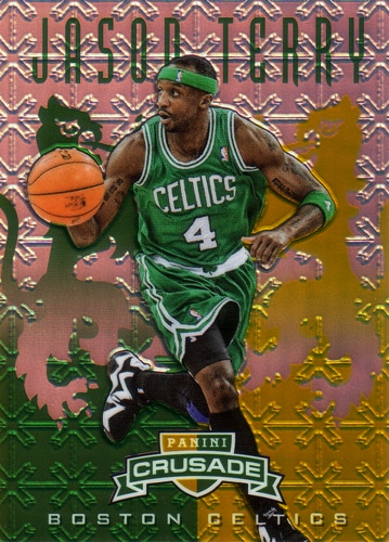 ジェイソン・テリー NBAカード Jason Terry 12/13 Panini Crusade Purple Green 06/25