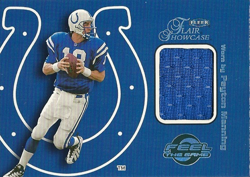 ペイトン・マニング NFLカード Peyton Manning 1999 Flair Showcase Feel The Game