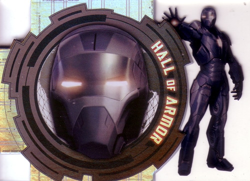 マーク４０ 映画カード Mark XL 2013 UD Iron Man 3 Hall of Armor (HOA-17)
