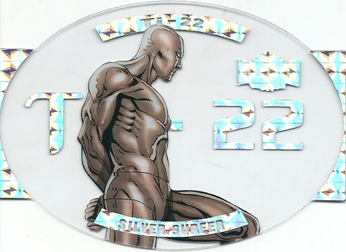 シルバーサーファー アメコミカード Silver Surfer 2013 UD Fleer Retro Marvel Ti-22