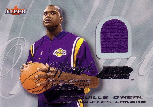 シャキール・オニール NBAカード Shaquille O'Neal 00/01 Fleer Feel