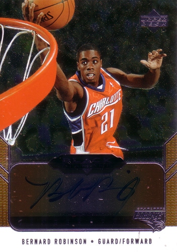 バーナード・ロビンソン NBAカード Bernard Robinson 04/05 Black Diamond GemoGRAPHy