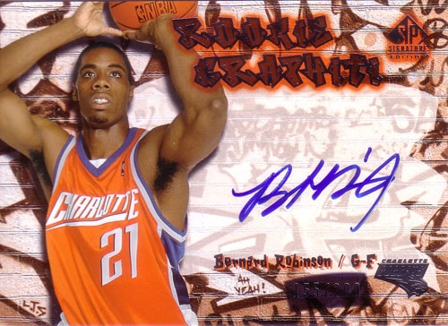 バーナード・ロビンソン NBAカード Tony Allen 04/05 SP Signature Edition Rookie GRAPHiti 155/200