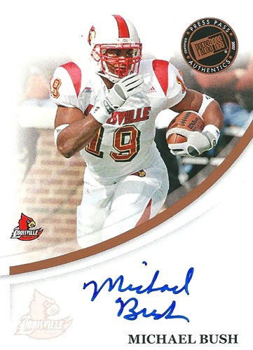 マイケル・ブッシュ NFLカード Michael Bush 2007 Press Pass Autographs