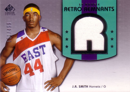 ＪＲ・スミス NBAカード J.R. Smith 04/05 SP Signature Edition Rookie Jerseys 151/499