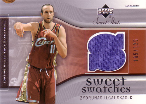 ジードルナス・イルガスカス NBAカード Zydrunas Ilgauskas 05/06