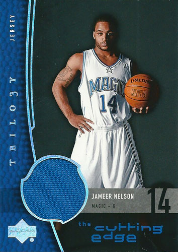 ジャミーア・ネルソン NBAカード Jameer Nelson 05/06 UD Trilogy The Cutting Edge