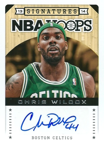 クリス・ウィルコックス NBAカード Chris Wilcox 13/14 Panini Hoops Autographs