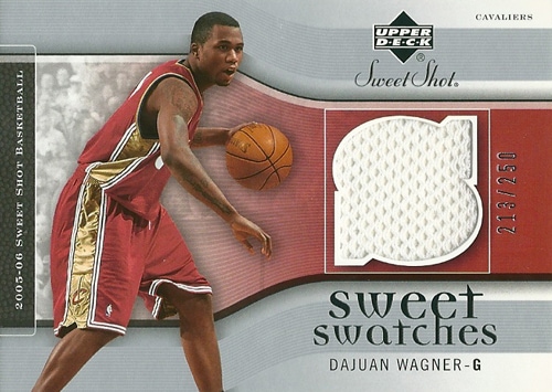 ダジュワン・ワグナー NBAカード Dajuan Wagner 05/06 Sweet Shot Swatches 213/250