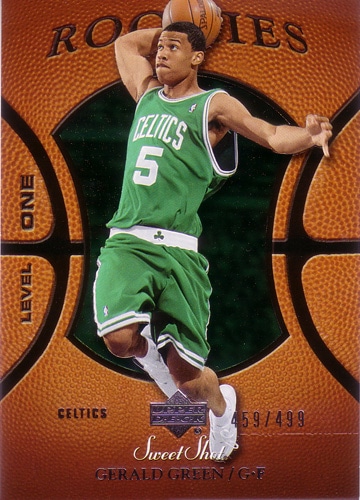 ジェラルド・グリーン NBAカード Gerald Green 05/06 Sweet Shot Rookies 459/499