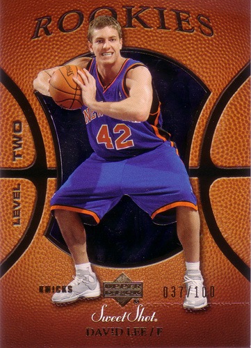 デビッド・リー NBAカード David Lee 05/06 Sweet Shot Rookies Gold