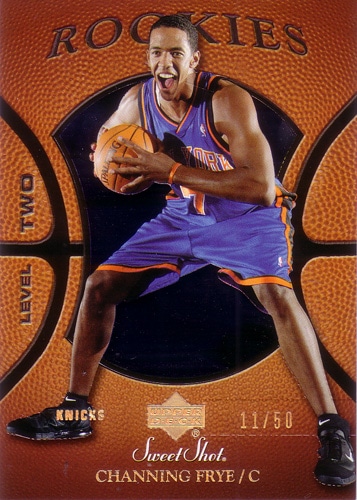 チャニング・フライ NBAカード Channing Frye 05/06 Sweet Shot Rookies Spectrum 11/50