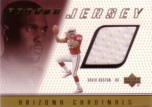 デビッド・ボストン NFLカード David Boston 1999 Upper Deck Game Jersey