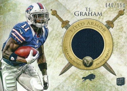 T.J. グラハム NFLカード T.J. Graham 2012 Topps Valor Field Armor Patches 040/150