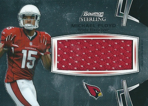 マイケル・フロイド NFLカード Michael Floyd 2012 Bowman Sterling Relics