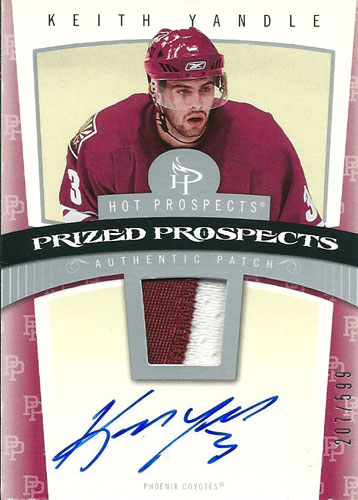 キース・ヤンドル NHLカード Keith Yandle 2006/07 Hot Prospects Prized Prospects 207/599