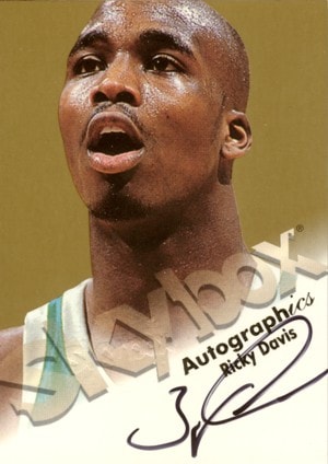 Ricky Davis　1998/99 Skybox Autographics