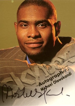 Michael Olowokandi　1998/99 Skybox Autographics